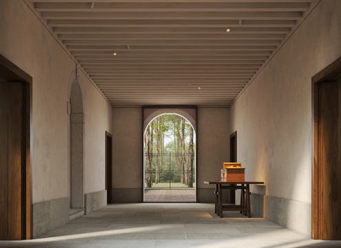 Villa Meneghetti. Interior episodes 11