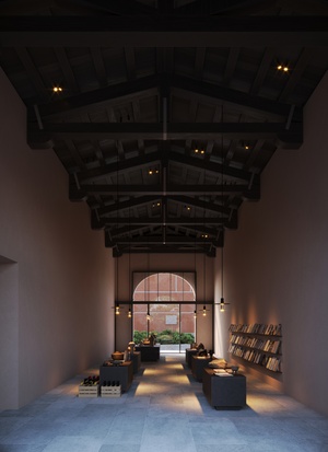 Villa Meneghetti. Interior episodes