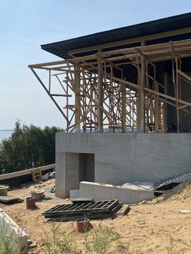 Villa Volga. Building process 11
